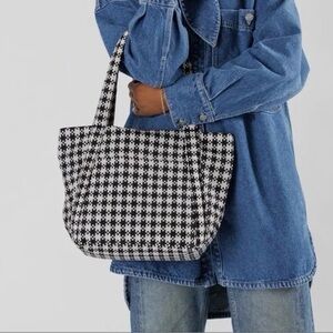 EUC BAGGU Pixel Gingham Mini Cloud Bag